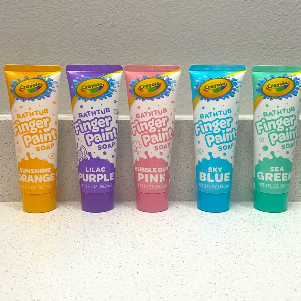 Crayola bathtub fingerprint soap perfect for Easter basket